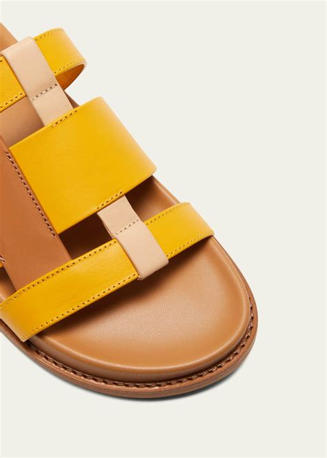 Burberry Thelma Cross Strap Slide Sandals 